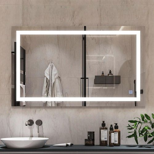 купить Зеркало для ванной Bayro Elipso 1000x600 LED touch в Кишинёве 