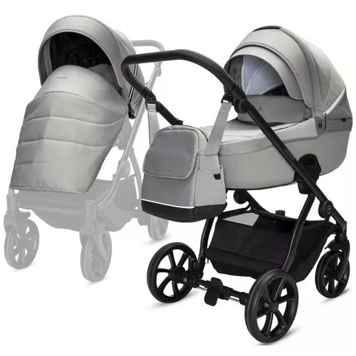 купить Детская коляска Tutis 2in1 Noordi Fjordi Grey V2 (1462814) в Кишинёве 