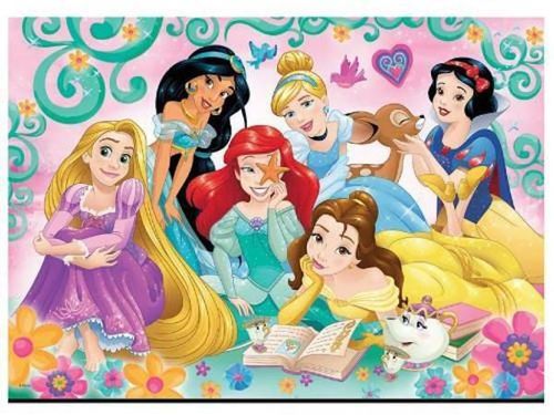 купить Головоломка Trefl 13268 Puzzle 200 Happy world of Princesses, Disney Princess в Кишинёве 