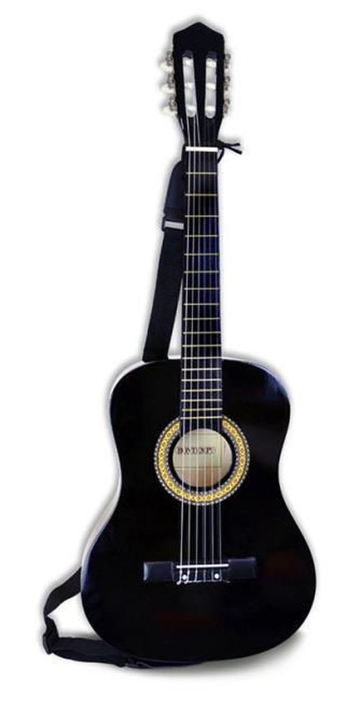 купить Музыкальная игрушка Bontempi 229210 Chitara clasica de lemn neagra, 92 cm, cod 46659 в Кишинёве 
