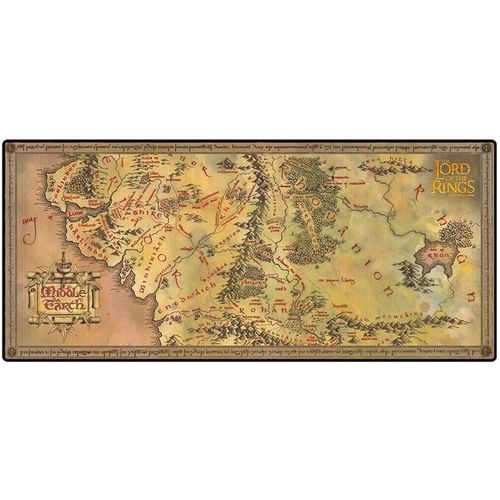 купить Коврик для мыши Pyramid International GP2404951 THE LORD OF THE RINGS (MIDDLE EARTH MAP) DESK MAT, 81х36х0,3 в Кишинёве 