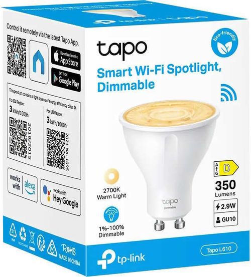 купить Лампочка TP-Link Tapo L610, Smart в Кишинёве 