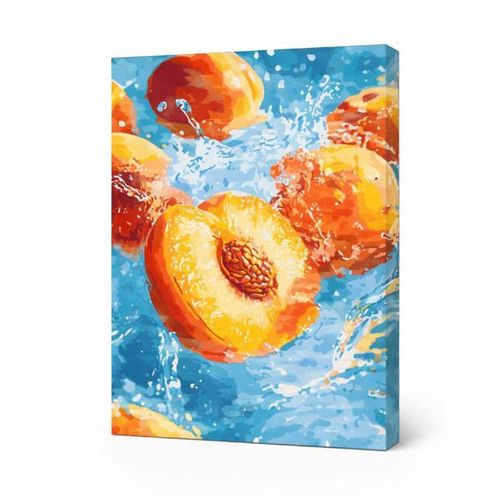 купить Картина по номерам BrushMe BS54450 40x50cm Eco, Piersica suculenta в Кишинёве 