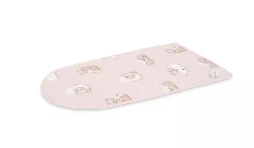 cumpără Lenjerie de pat pentru copii Sensillo 229005 6393 Кокон муслин Bear and Rabbit 80x45 în Chișinău 