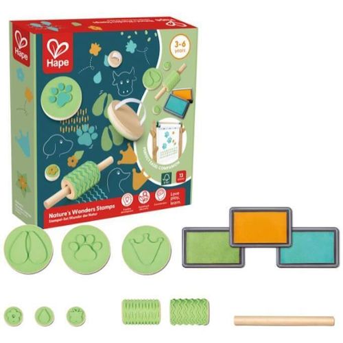cumpără Set de creație Hape E2012 Set de ștampile Minunile naturii în Chișinău 