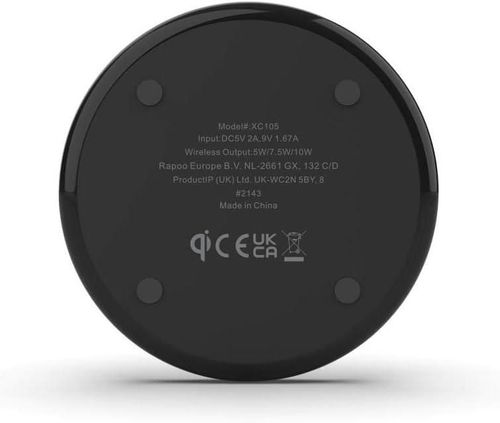 купить Зарядное устройство беспроводное Rapoo 11555 XC105 10w в Кишинёве 