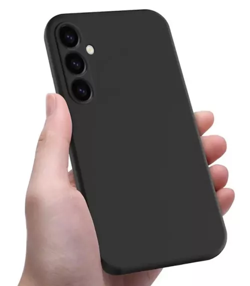 cumpără Husă pentru smartphone Helmet Liquid Silicone Samsung S23FE, Black în Chișinău 