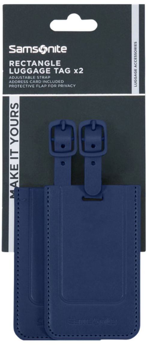 cumpără Accesoriu pentru bagaje Samsonite Ta Revolution, eticheta bagaj x2, Albastru Inchis (155592/1549) în Chișinău 