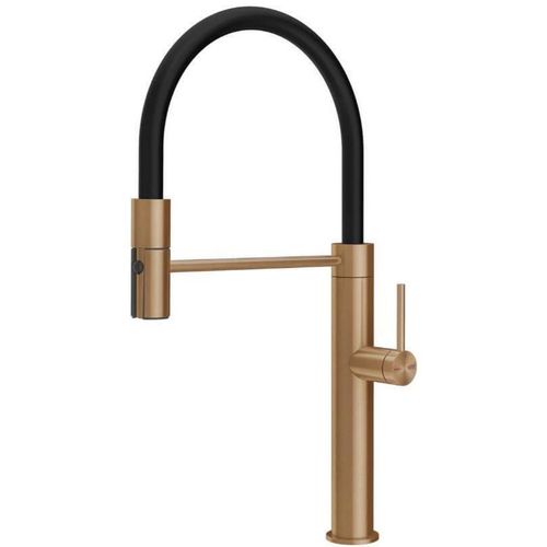 купить Смеситель кухонный Gessi 60210-726 Gessi 316 Warn Bronze Brushed PVD в Кишинёве 