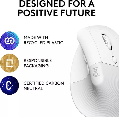 cumpără Mouse Logitech Lift Vertical Ergonomic, White în Chișinău 