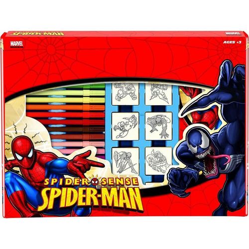 купить Набор для творчества Multiprint 4817 Set de creatie Maxi Box - 7st.12f Spiderman в Кишинёве 