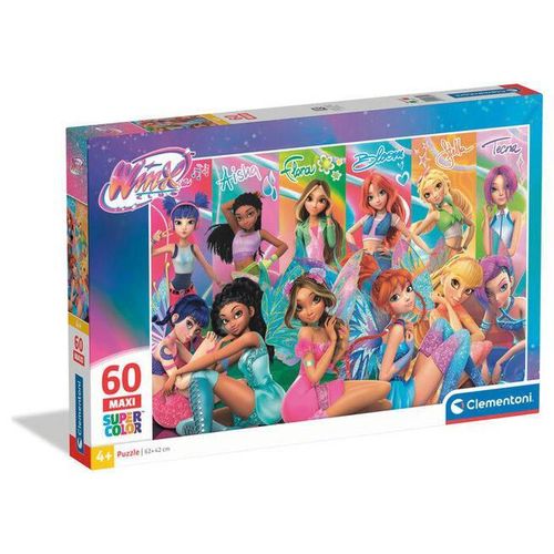 cumpără Puzzle Clementoni Puzzle 60 MAxI Winx 2025 (26301) în Chișinău 