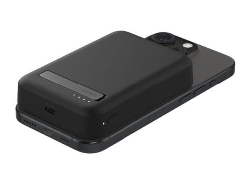 cumpără Acumulator extern USB (Powerbank) Belkin BPD008BTBK 10k Qi2 MagSafe Compatible Powerbank with kickstand, Black în Chișinău 