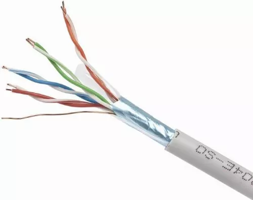cumpără Cablu IT Gembird FPC-5004E-SO, CAT5e, AWG24 solid copper, 305m în Chișinău 