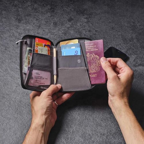 cumpără Portmoneu Lifeventure 68761 RFID Mini Travel Wallet Recycled Grey în Chișinău 