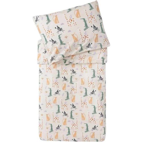 купить Детское постельное белье Jollein 003-005-67090 Set husa pentru plapuma si perna Jungle Jambo, 140x100cm в Кишинёве 