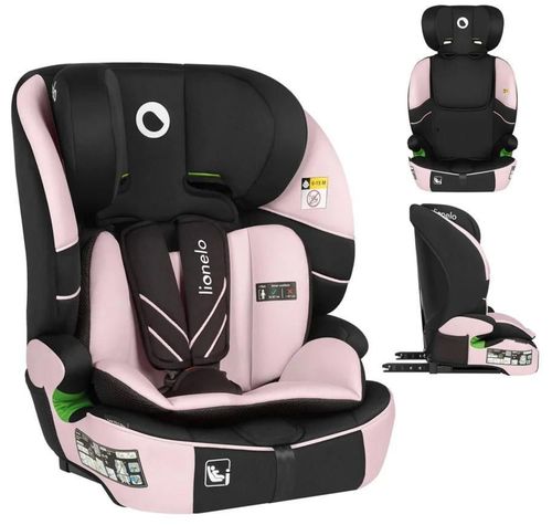 купить Автокресло Lionelo Levi Fix 9-36kg (i-Size) Isofix Pink Baby в Кишинёве 