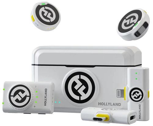 cumpără Microfon Hollyland Lark M2 Combo (Ivory Whitel) în Chișinău 