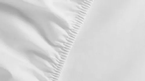 cumpără Lenjerie de pat Ambiante Collection 181886 Cotton Uni HL 200x200 White în Chișinău 