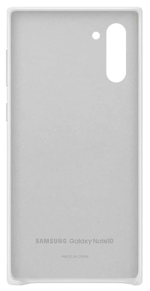 cumpără Husă pentru smartphone Samsung EF-VN970 Leather Cover White în Chișinău 