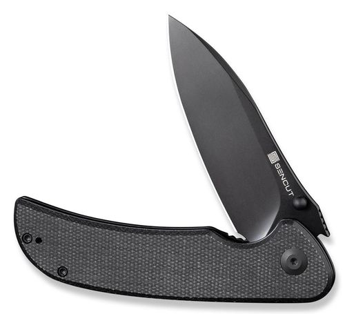 купить Нож походный Sencut S23077-3 Borzam, mâner Canvas Micarta, Liner Lock в Кишинёве 