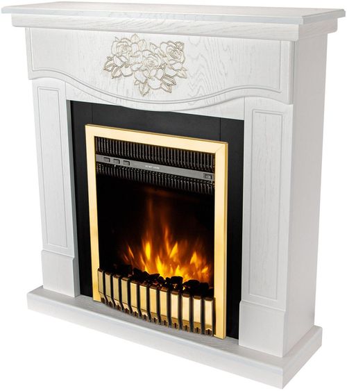 купить Камин электрический ArtFlame Auren & Gala Gold, 950x930x270mm, Alb в Кишинёве 