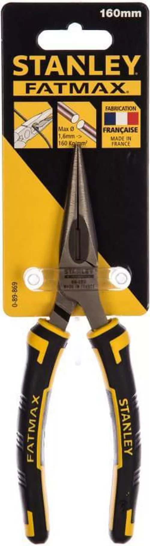 cumpără Clește Stanley 0-89-869 Patenti alungiti Fatmax 160mm în Chișinău 