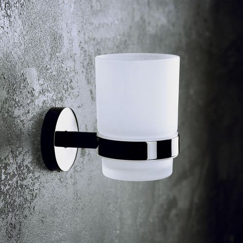 купить Стакан для зубных щёток Bemeta Hematit sticla perete 159110012 в Кишинёве 