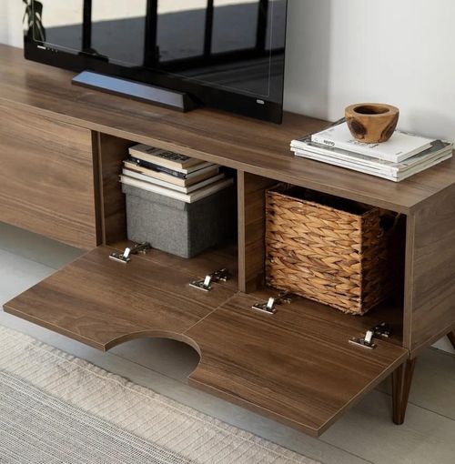 cumpără Comodă TV Trendy Grotte, Nuc v2 în Chișinău 