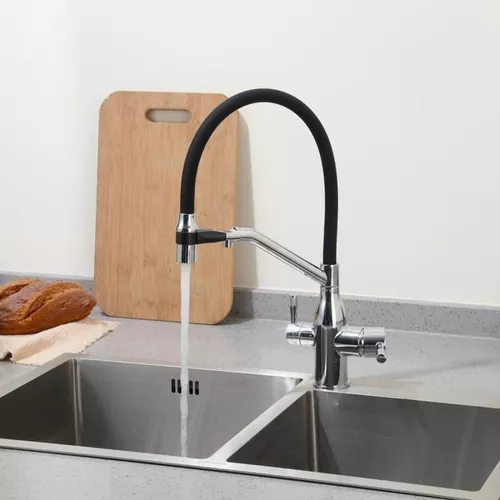 купить Смеситель кухонный Frap F 4397 (chiuveta plus flexibil) Alama CROM в Кишинёве 