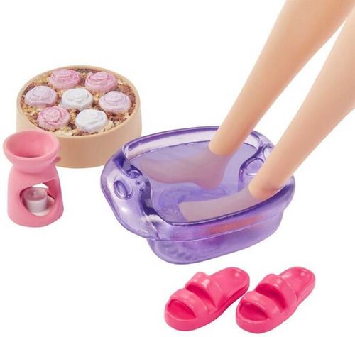 cumpără Păpușă Barbie HKT90 Set Zi dedicată procedurilor SPA în Chișinău 