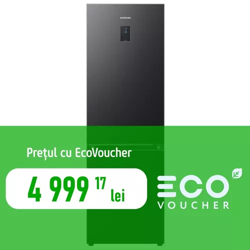 cumpără Frigider cu congelator jos Samsung RB34C672DBN/EF în Chișinău 