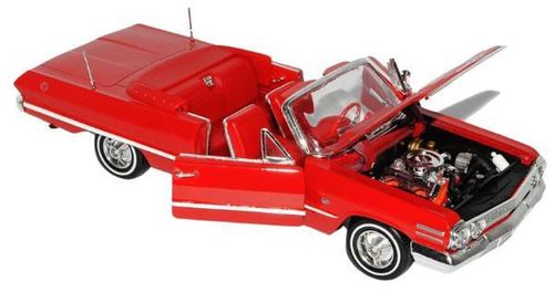 купить Машина Welly 22434 1963 CHEVROLET IMPALA 1:24 (de colecție) в Кишинёве 
