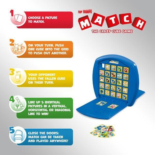 купить Настольная игра Winning Moves WM04308-ML1-6 Top Trumps Match, Sonic в Кишинёве 