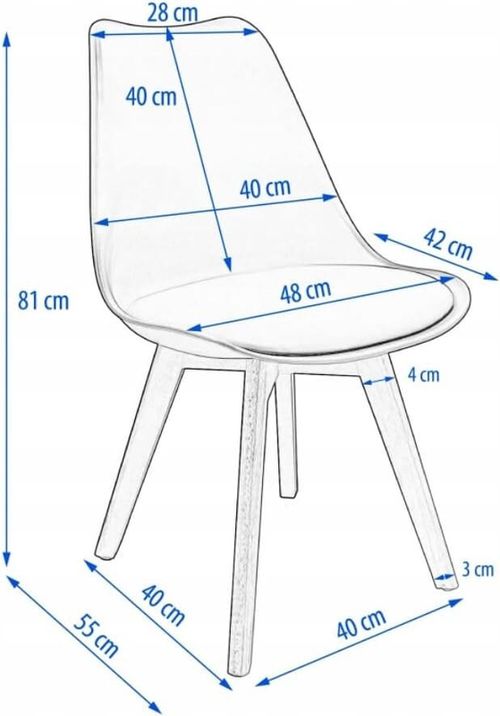 cumpără Scaun Jumi OSLO negru / negru în Chișinău 