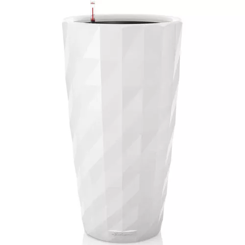 cumpără Ghiveci pentru flori Lechuza Diamante Premium, White în Chișinău 