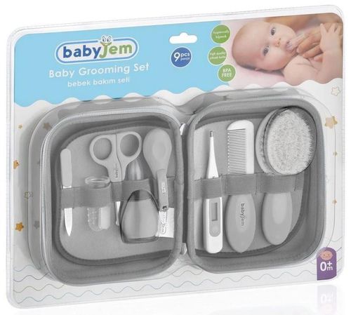 cumpără Set pentru îngrijirea bebeluşului BabyJem 363 Set pentru ingrijire, 9 piese Gri în Chișinău 