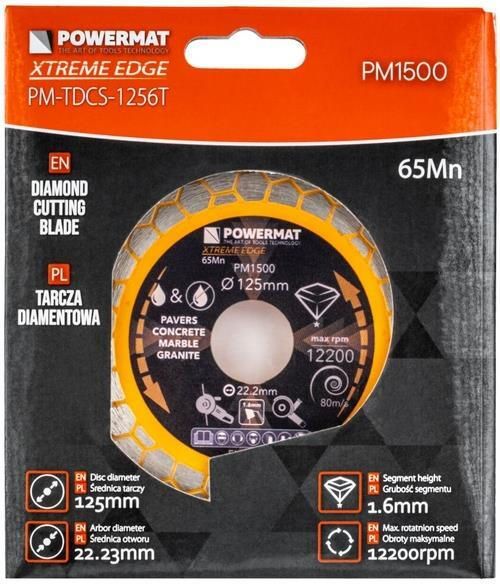 cumpără Disc de tăiere Powermat PM-TDCS-1256T în Chișinău 