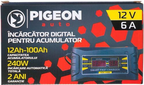 cumpără Încărcător acumlator auto Pigeon 12V 6A PIGEON ZR-22 în Chișinău 