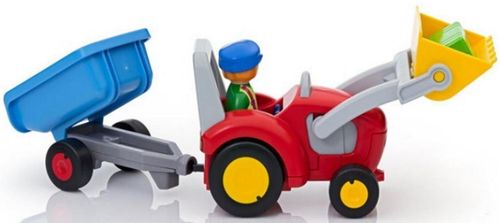 купить Конструктор Playmobil PM6964 Tractor with Trailer в Кишинёве 
