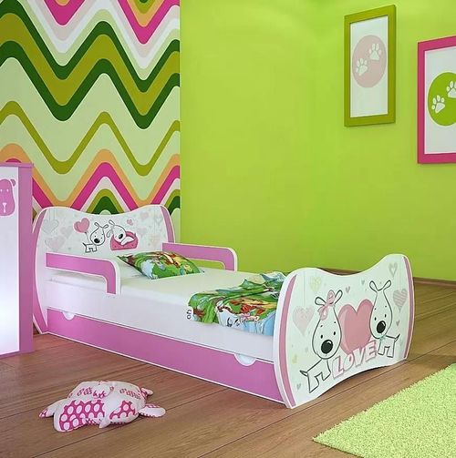 cumpără Set de mobilier pentru copii Happy Babies Dream 44 (White/Pink) în Chișinău 