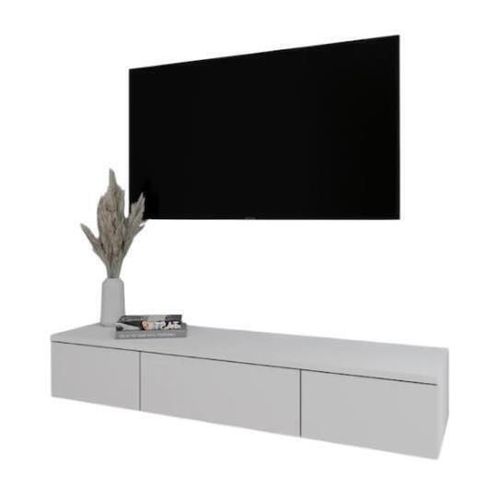 купить Тумба напольная для TV Smartex (16566) Т10 120 TV-Навесная Alb в Кишинёве 