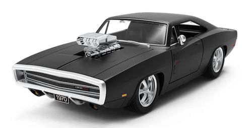 cumpără Jucărie cu telecomandă Rastar 99010 Dodge Charger R/T, 1:16 negru, 50531 în Chișinău 