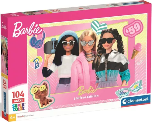 cumpără Puzzle Clementoni 104 MAXI: Barbie (25015) în Chișinău 