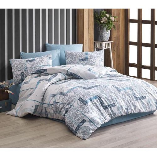 купить Домашний текстиль Promstore 44286.12 2сп NH Ranforce Martina желт, голуб, полико в Кишинёве 