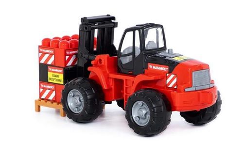 купить Конструктор Полесье (56856) Tractor incarcator cu constructor 15elem в Кишинёве 