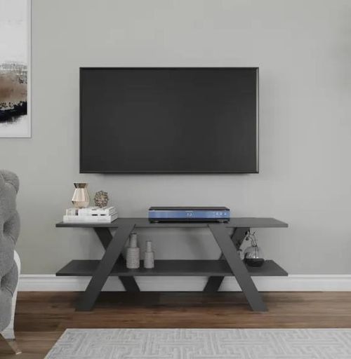 купить Тумба напольная для TV Trendy Aprilie Antracit, 120x45x33cm (GTR000207) в Кишинёве 
