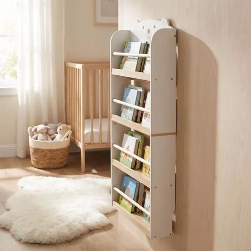 купить Шкаф детский U-Grow UG-74BIBL BEAR (raft pentru depozitare cărți și jucării) в Кишинёве 
