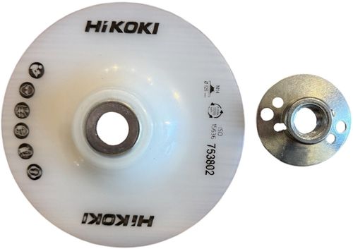 cumpără Set de tubulare, bite, duze Hitachi-Hikoki 125/M14 MEDIUM, suport pentru discuri de slefuit (753802) în Chișinău 