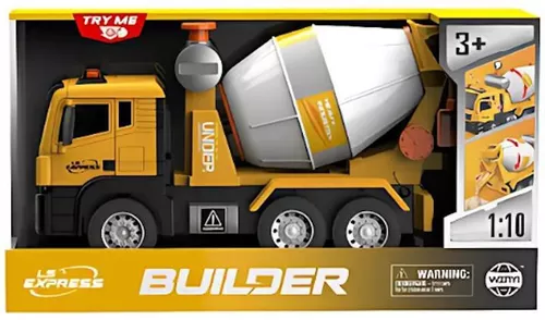cumpără Mașină Wenyi WY1111A 1:10 Camion-betonier cu fricțiune (lumini /sunete) în Chișinău 